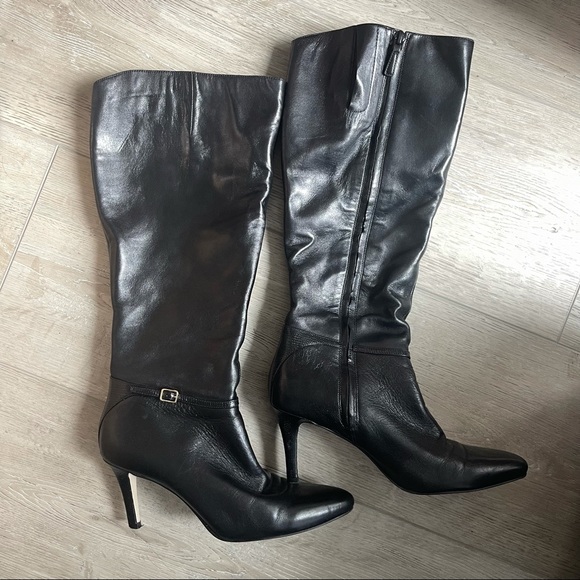 Cole Haan Shoes - Cole Haan knee high boots heels size 8